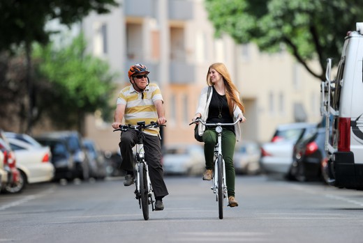 Radln in allen Lebenslagen, Foto: Green City e.V. / Tobias Hase