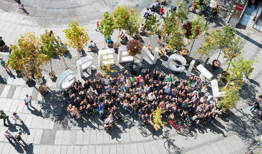 Cheese! Alle zusammen während der 25-Jahr-Feier von Green City e.V.