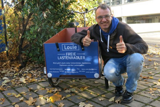 Thomas Schmidt von den Freien Lastenradlern