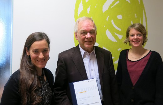 Professor Berz, Umweltpreis