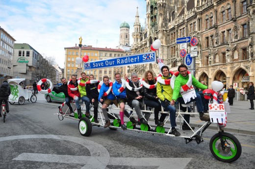 Kampganenstart, SOR - SaveOurRadler, Green City e.V.