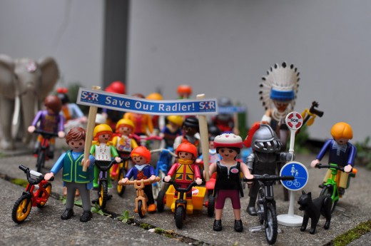 SOR, Große Radl-Demo, Green City e.V., Foto: Andre