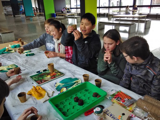 Green City, Grüne Schule, Michaeli-Gymnasium in Berg am Laim, Foto: Green City