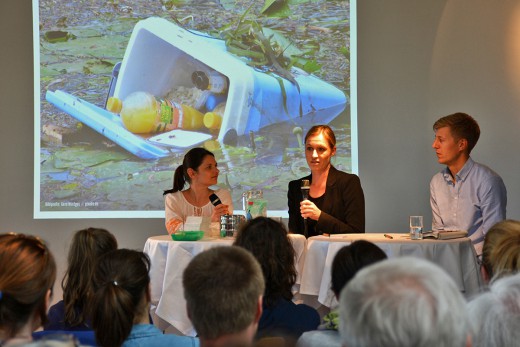 Grüne Bühne, Thema Plastik, Green City, Foto: Frank Brodmerkel