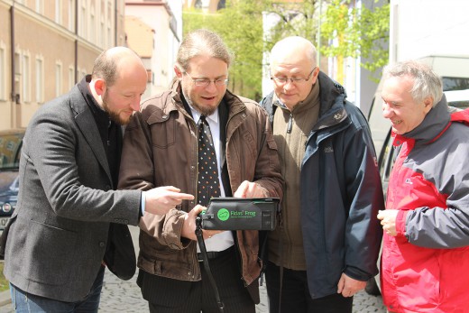 #MucOhneMief, Saubere Luft für Haidhausen, Pressekonferenz, Wanderbaumallee. Green City e.V., Foto: Amtmann