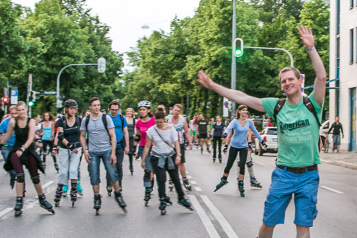 K2 Blade Night, Green City e.V., Foto: Andreas Schebesta