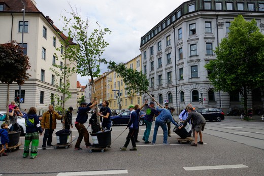 Green City e.V., Wanderbaumallee, Schwanthalterhöhe, Foto: Thomas Pawaserat