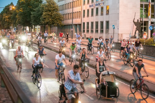 Radlnacht 2016, Radlhauptstadt, Foto: Andreas Schebesta