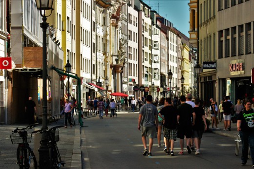Fußgängerzone, Sendlinger Straße,Foto: Daniel Westermeier