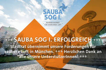 Münchner Bürgerbegehren 'Sauba sog i'