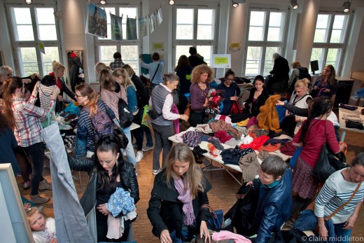 Kleidertauschparty 2017, Green City, Foto: Claire Middleton