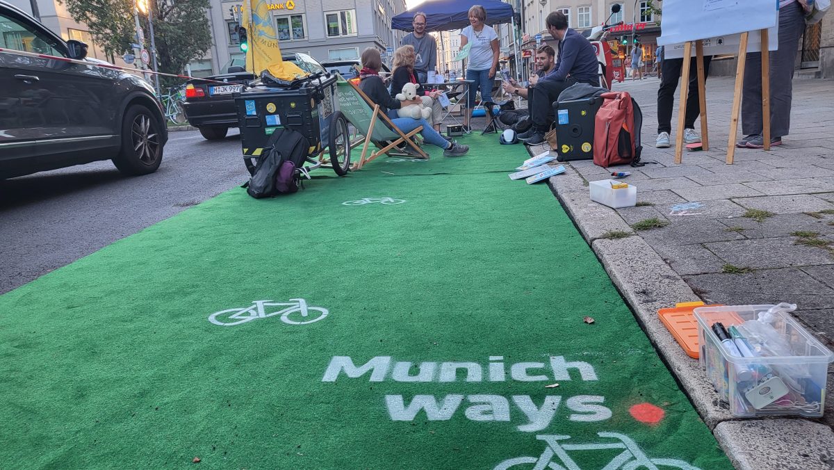 grüner Tepppich Munichways