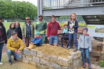 Ein Sandarium für die Grundschule am Agilolfingerplatz Biodiversität, Wildbienen, Sandarium, BioDivHubs