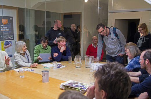 Stammtisch Mobilität, Green City e.V., Foto: Sebastian Henkes