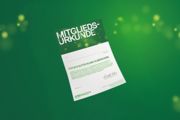 Verschenke zu Weihnachten gutes Klima für München