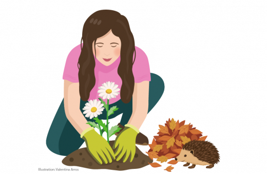 Green City_GP_ValentinaArros_Frau-mit-Igel