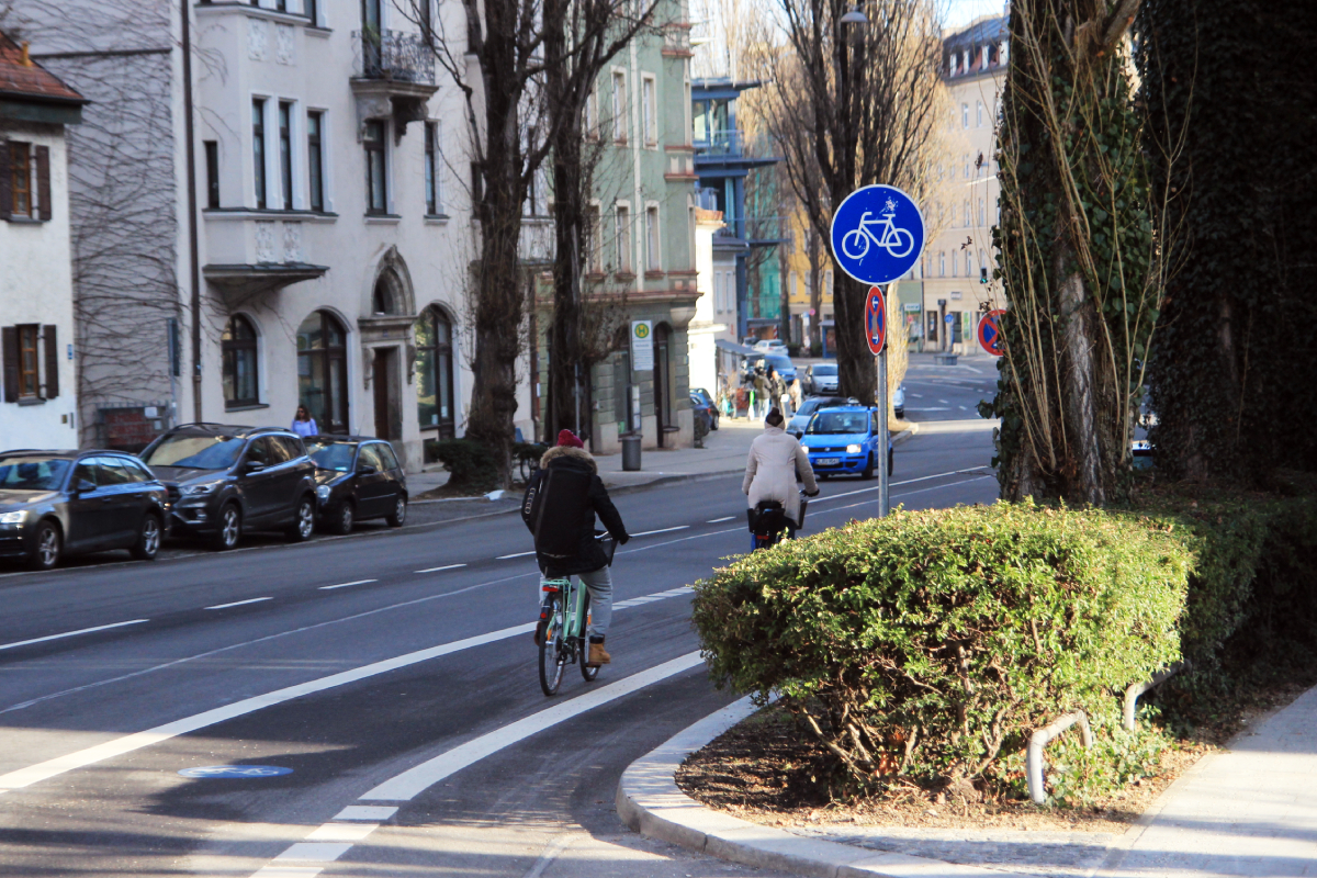 Radweg Lindwurmstraße