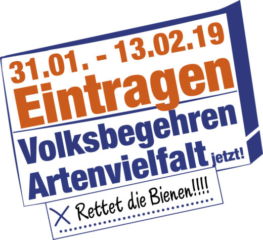 Logo Volksbegehren Artenvielfalt