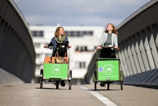 Zu Fuß, mit dem Rad