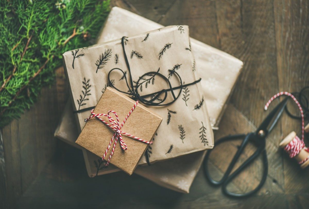 Nachhaltige Geschenkverpackung